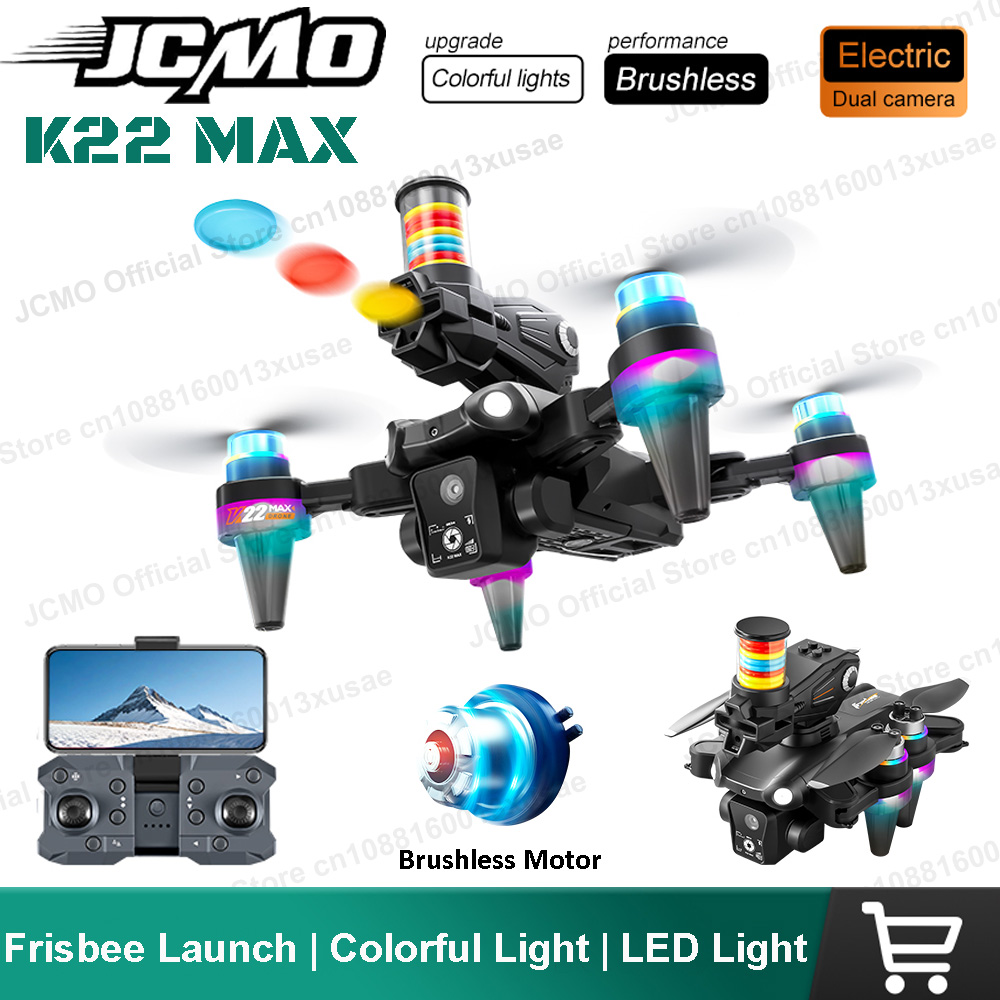 Drone Camera 4K - โดรน JCMO K22 MAX แบบจับปล่อยได้ พร้อมกล้อง