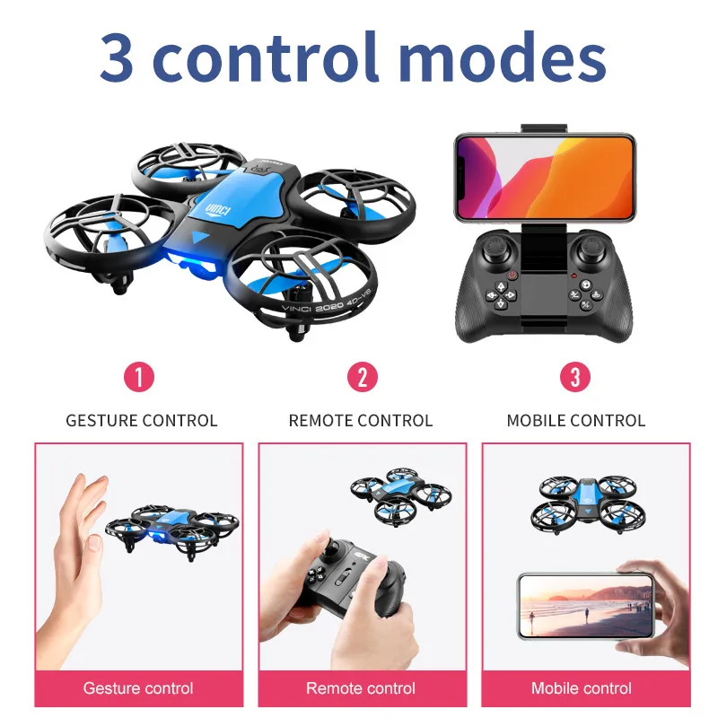 โดรน V8 รุ่นใหม่ขนาดเล็ก 4K ระ - Drone Camera 4K บทวิจารณ์และราคา