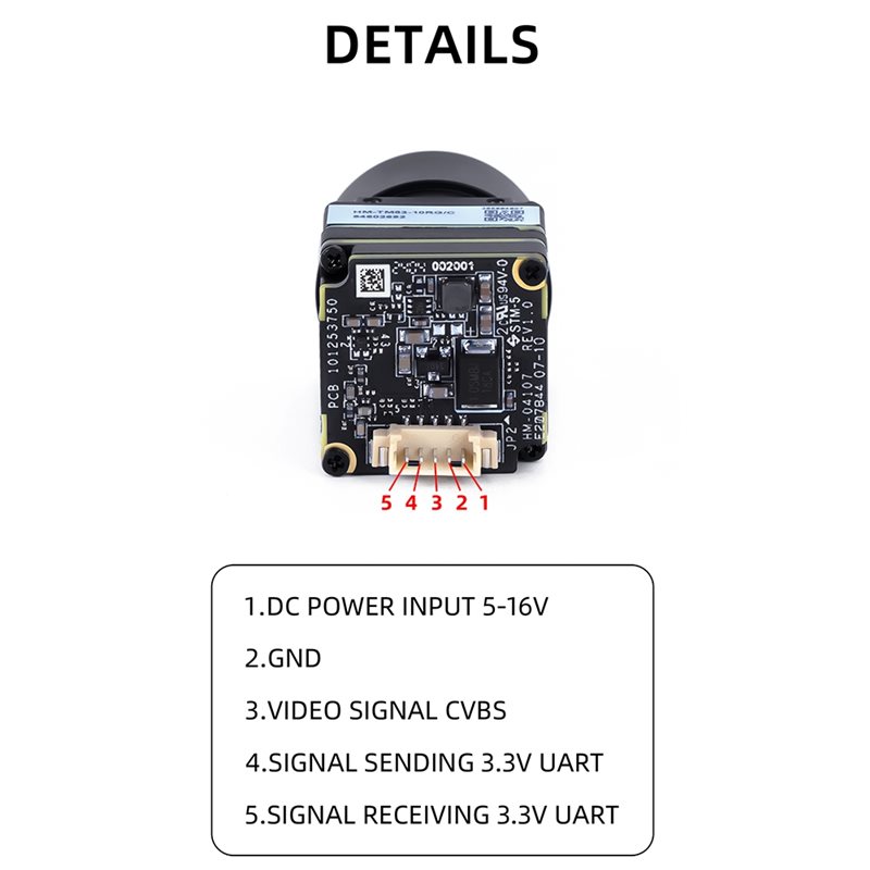 โมดูลกล้องถ่ายภาพความร้อน ABZW - Drone Camera Thermal บทวิจารณ์และราคา