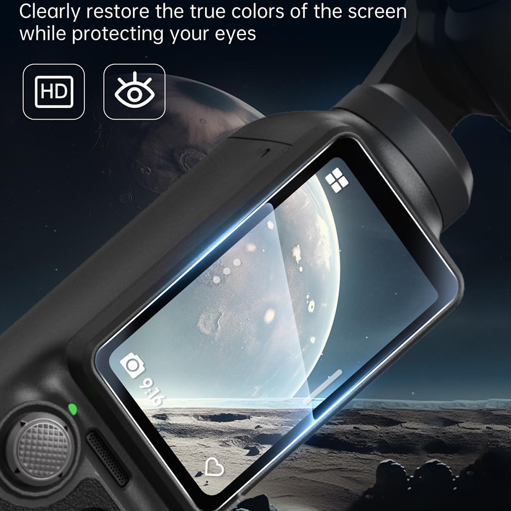 กระจกนิรภัย 9H HD สำหรับ DJI O - Drone Camera Case บทวิจารณ์และราคา