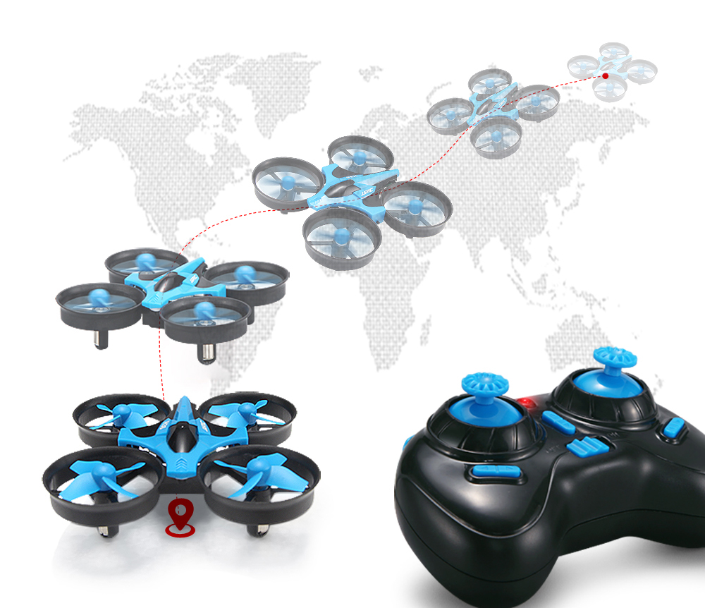 JJRC H36 มินิโดรนบังคับวิทยุ 4 - Eachine Drone E010 บทวิจารณ์และราคา